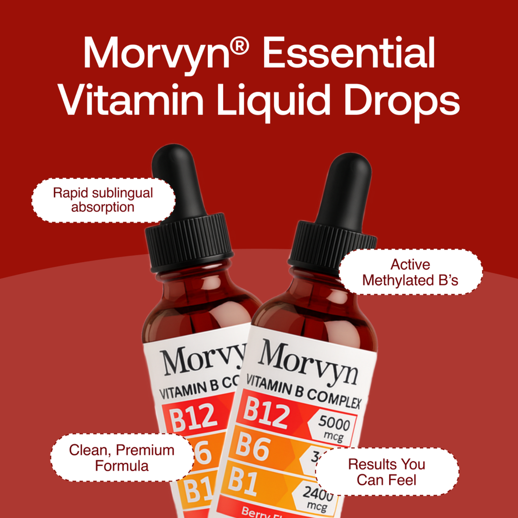 Vitamin B12 Sublingual Drops for Energy & Nerve Support | Temsk