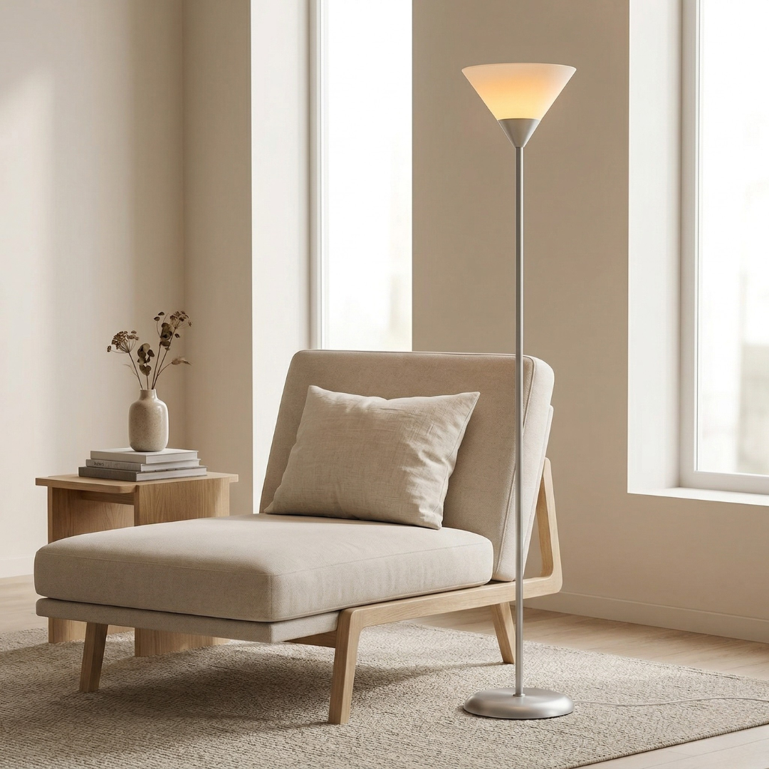 Modern Floor Lamp With Adjustable Brightness For Living Rooms | Temsk
