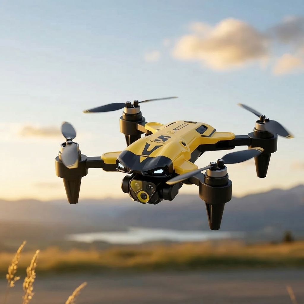 8K Drone With Triple Camera System For High Detail Aerial Imaging | Temsk