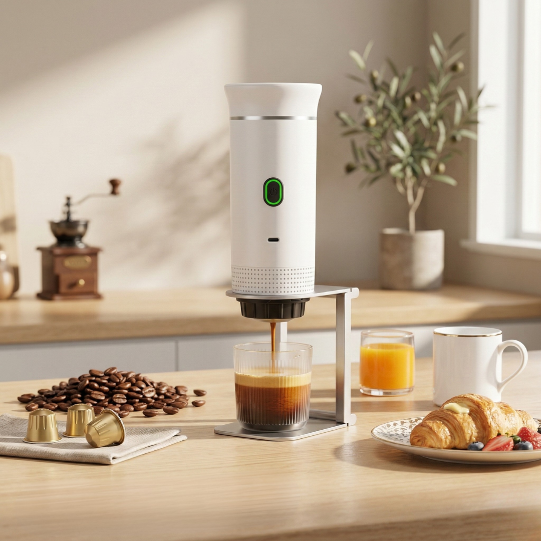 3 In 1 Portable Espresso Coffee Machine For Home And Travel | Temsk