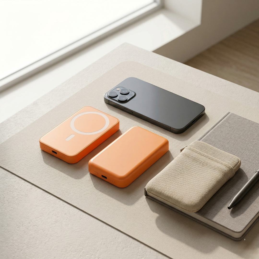 Magnetic Wireless Power Bank For Travel And Everyday Use | Temsk