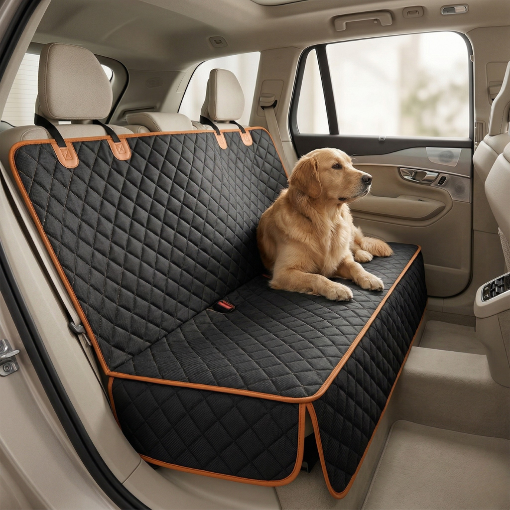 Waterproof Dog Seat Cover for Car Interior Protection | Temsk