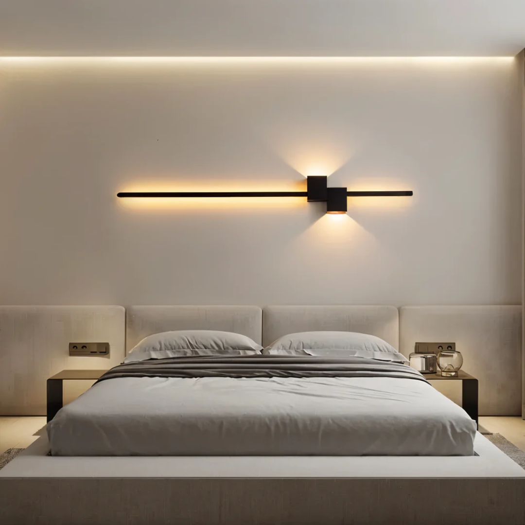 Wandleuchte mit LED für moderne minimalistische Innenwohnräume | Temsk