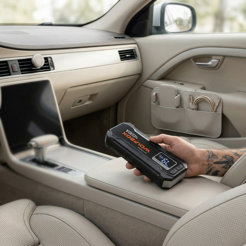 Car Jump Starter Portable Battery Booster for Cars | Temsk