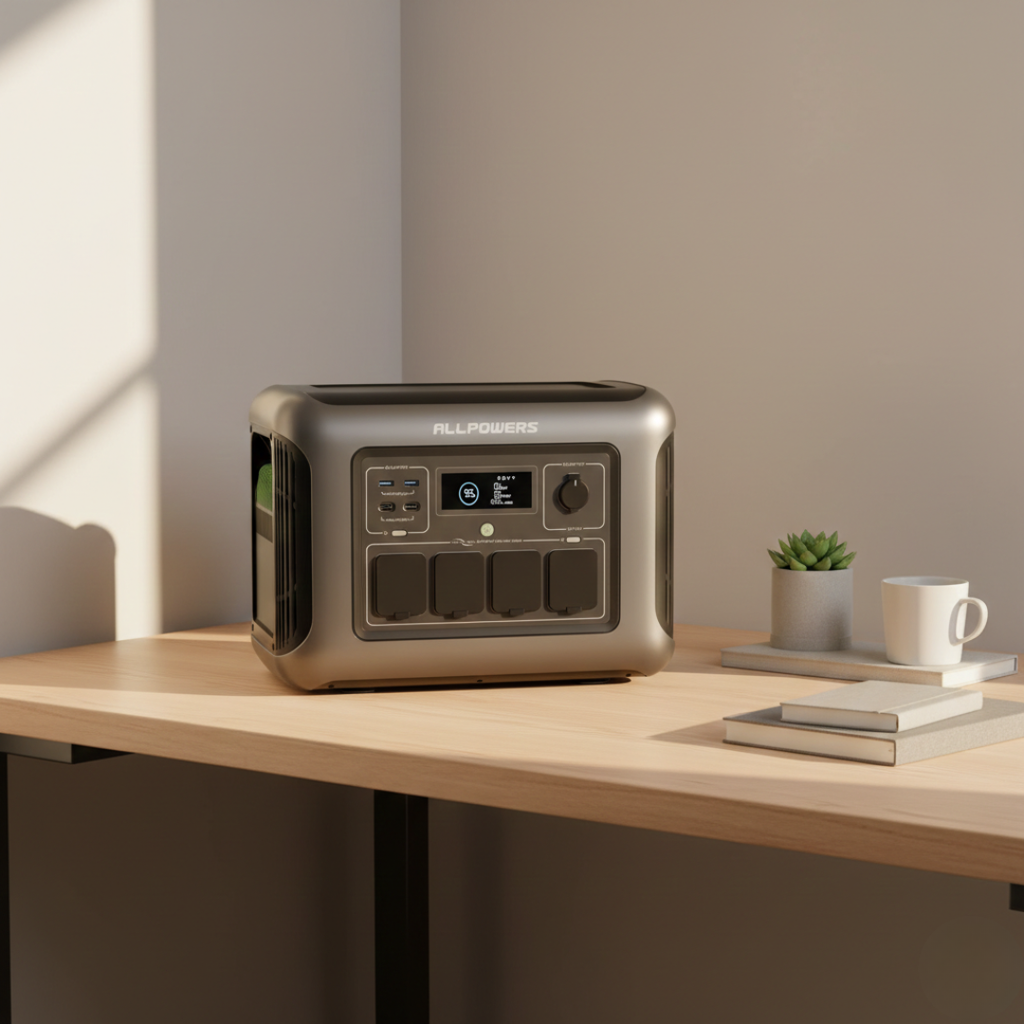 PowerMax Tragbare Powerstation mit 1056Wh Kapazität für netzunabhängige Stromversorgung | Temsk