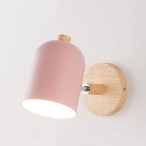 Drelis Nordic Wooden Wall Light For Living Spaces Minimalist Design Temsk