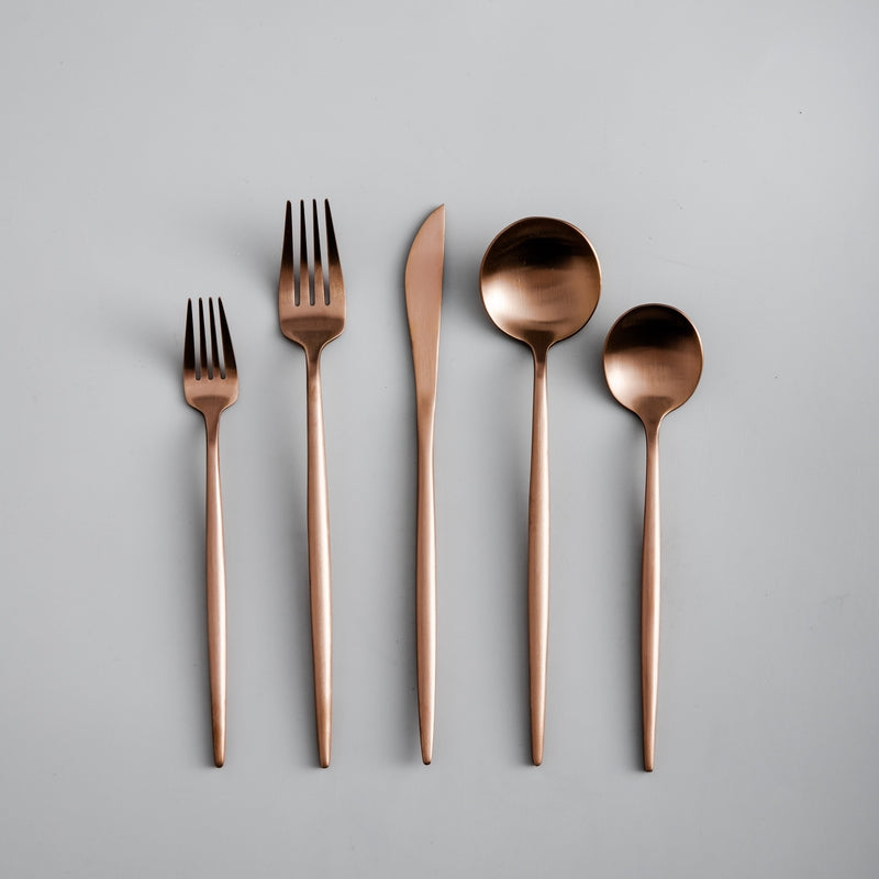 Daily Dining Flatware In Clean Minimalist Style For Everyday Use | Temsk