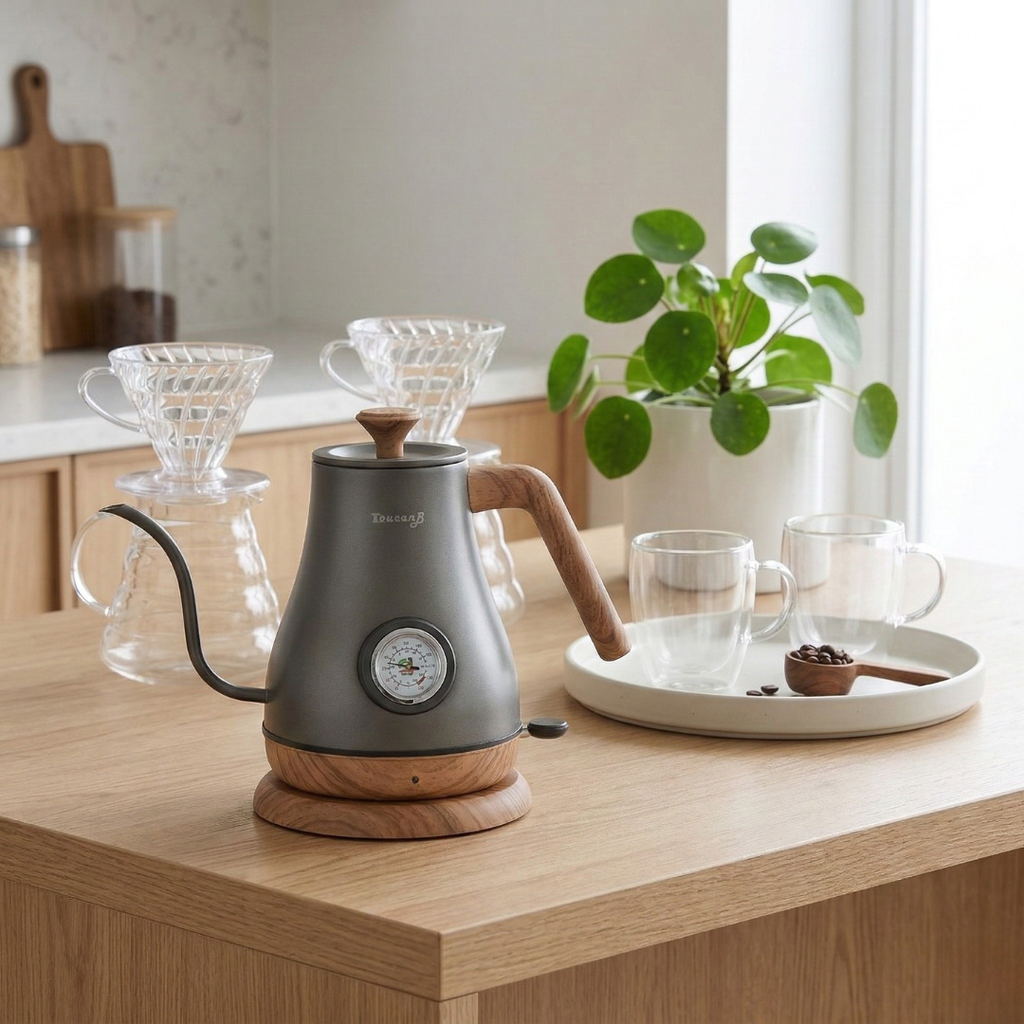 Stainless Steel Electric Kettle With Fast Boil Capability | Temsk