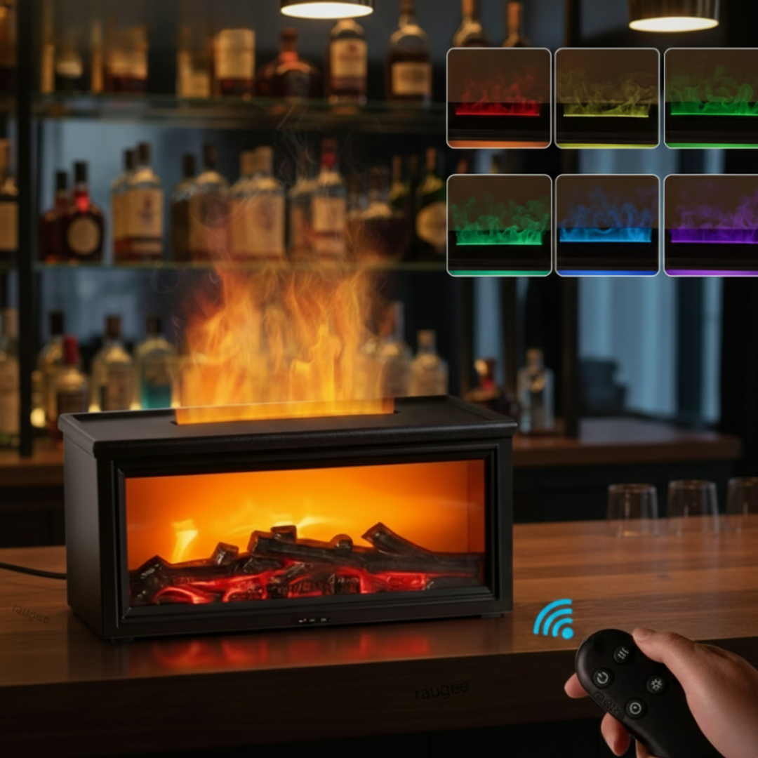 Ultrazvukový aroma difuzér Flame Mist pro domácnost nebo kancelář | Temsk