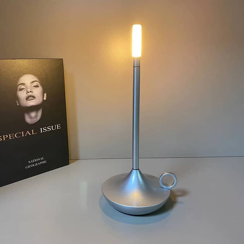 Graceful Curves Define LumenAstra Candlestick Lamp For Timeless Charm | Temsk
