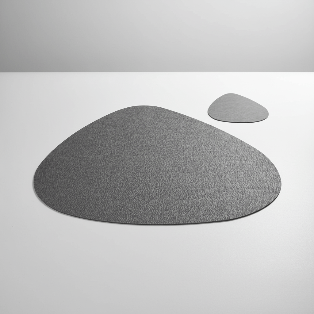 Aura Set Elegant Placemats And Coasters, Heat Resistant And Easy Care | Temsk