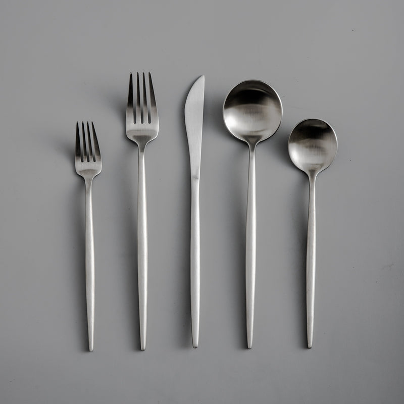 Daily Dining Flatware In Clean Minimalist Style For Everyday Use | Temsk