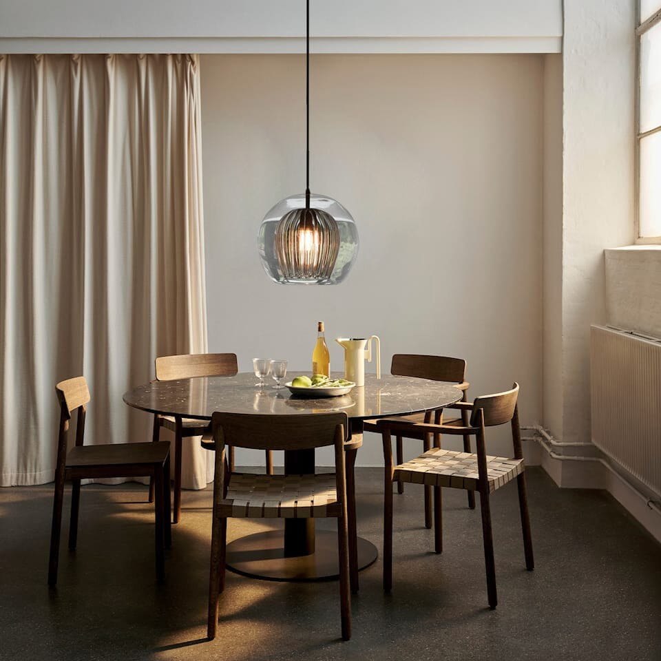 Nova Glass Bubble Pendant Light With Handblown Double Orbs | Temsk