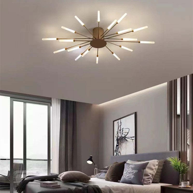 LumaNest Sleek Ceiling Lamp For Living Rooms And Bedrooms With Warm Ambient Lighting | Temsk
