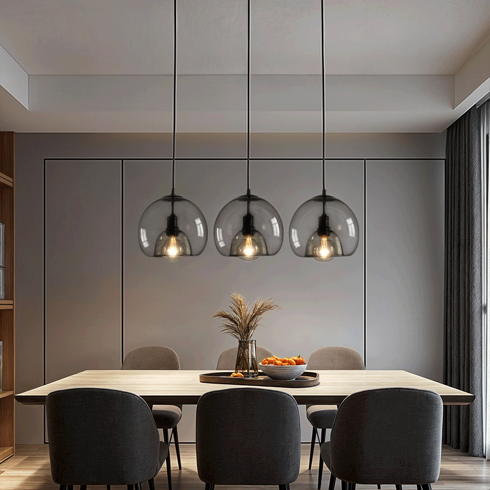 Lampade a sospensione Aurelia in vetro per cucine moderne e altro | Temsk