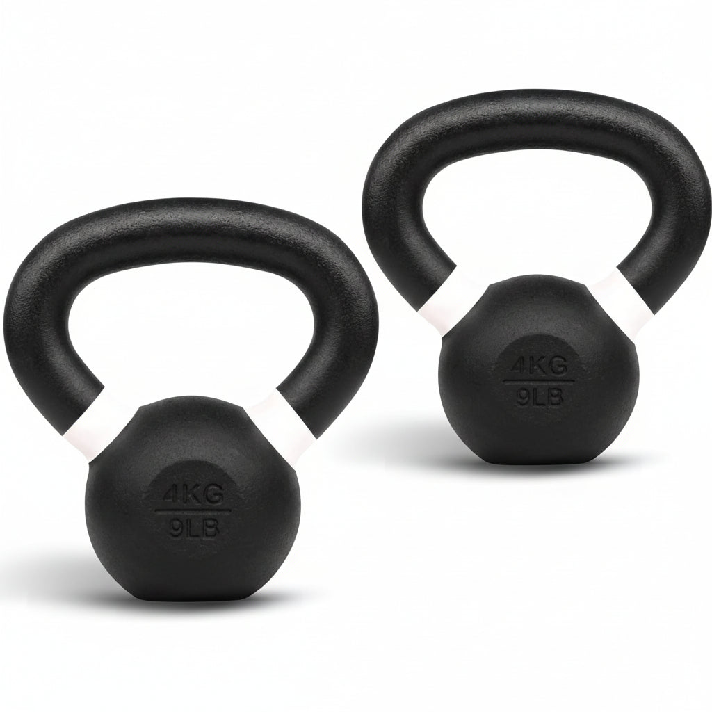 Cast Iron Kettlebell For Full Body Strength Training, Durable Home Gym Equipment | Temsk