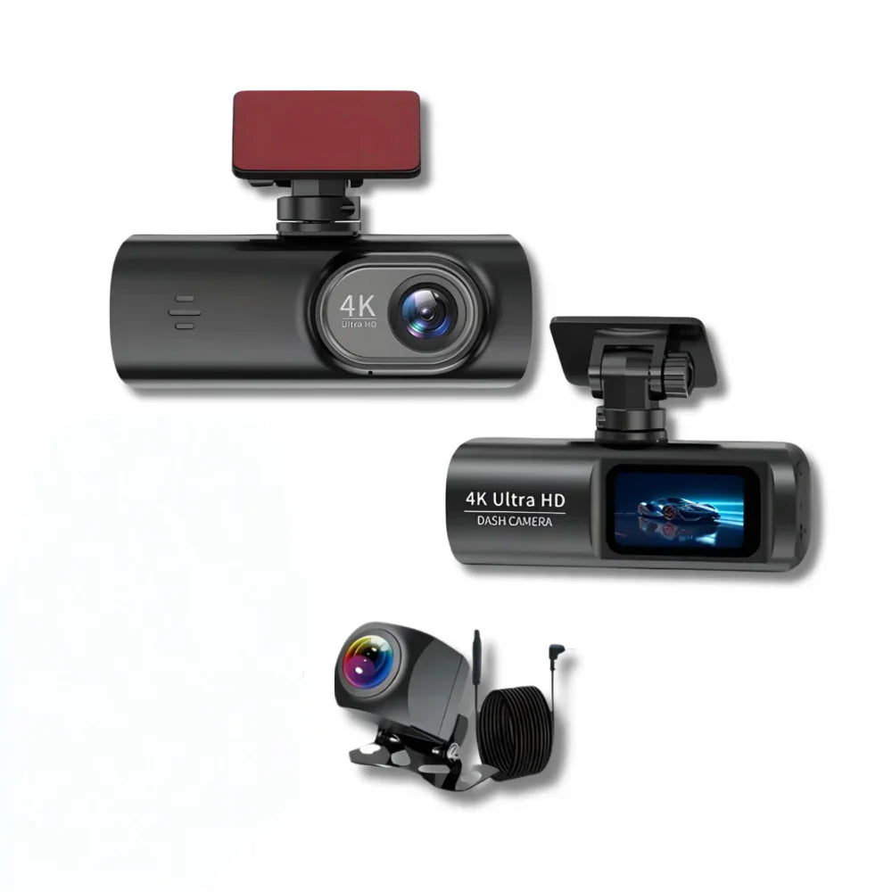Autokamera s 4K, WiFi, GPS a nočním viděním pro všechna vozidla | Temsk