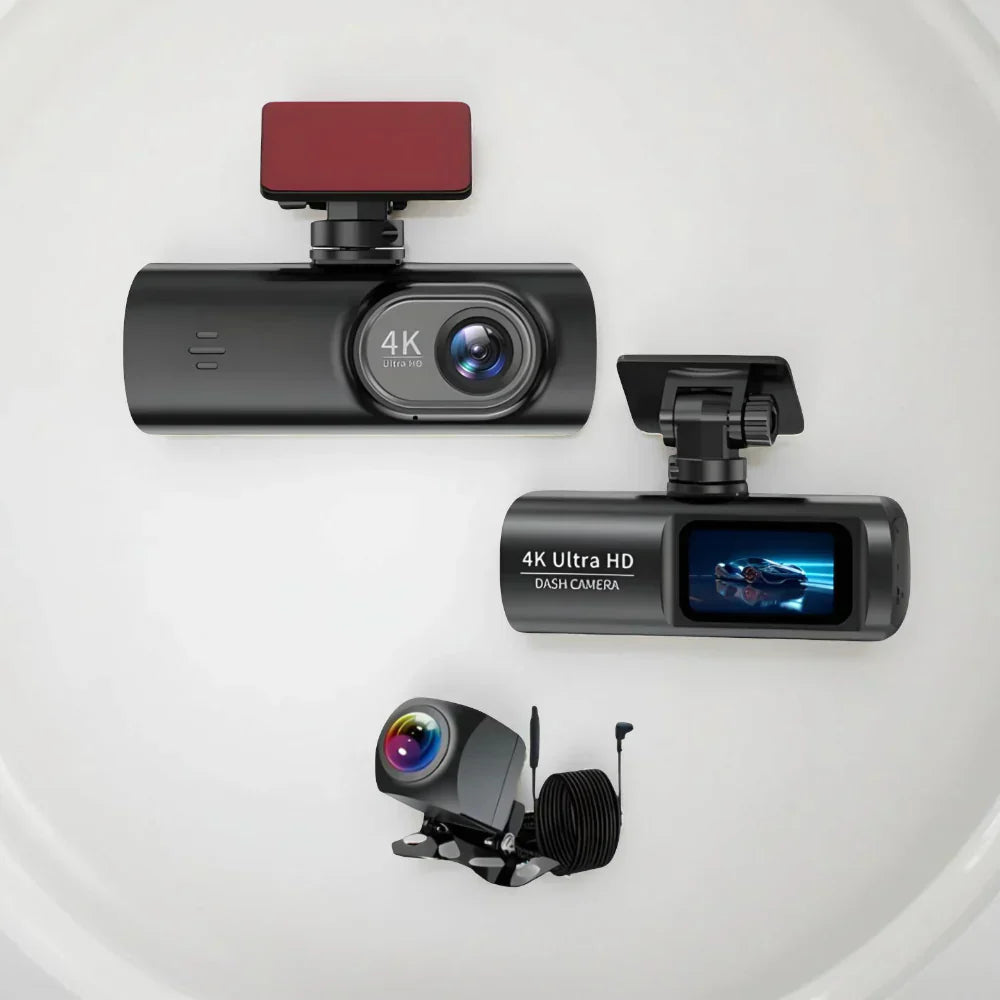 Autokamera s 4K, WiFi, GPS a nočním viděním pro všechna vozidla | Temsk