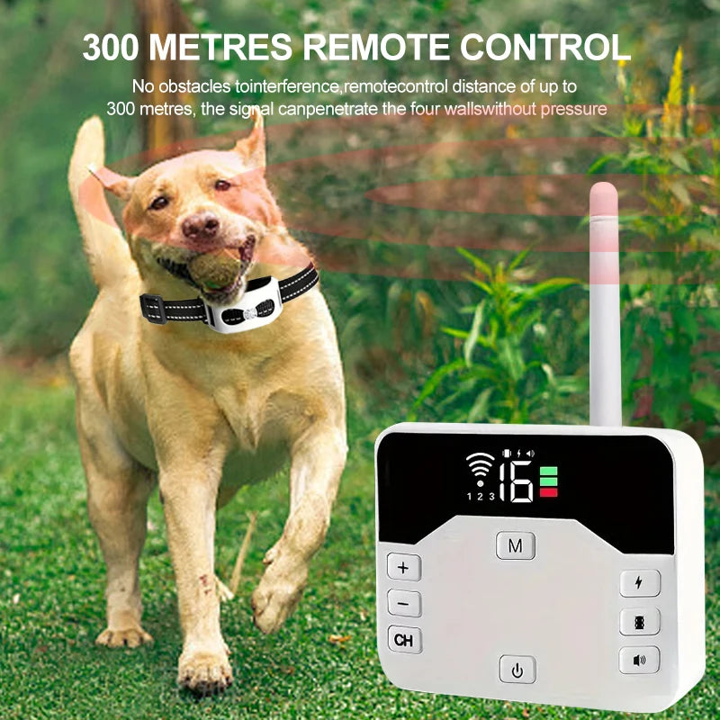 Wireless Dog Fence System With Training Collar For Outdoors | Temsk