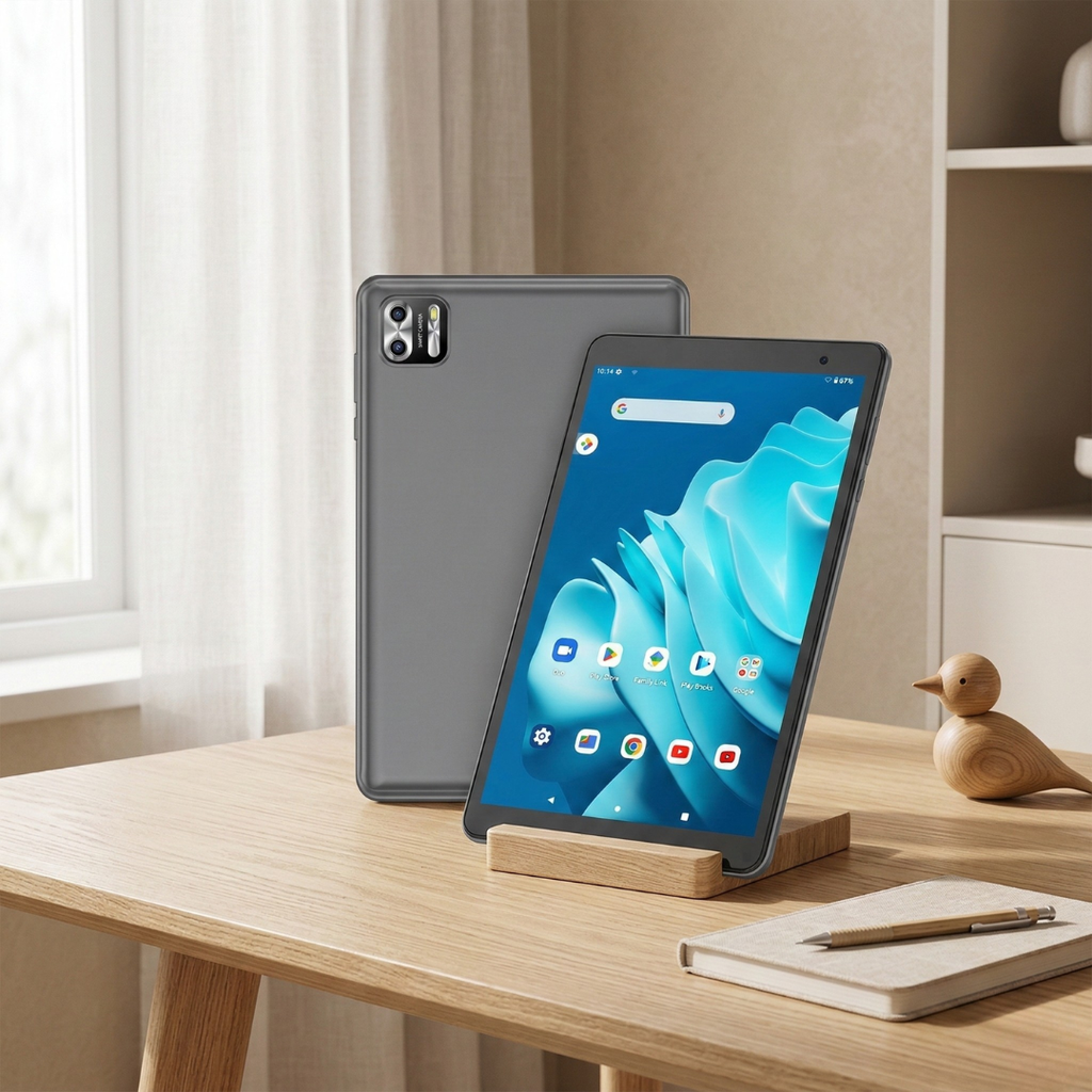 PRITOM 8palcový Android tablet pro každodenní použití a prohlížení | Temsk
