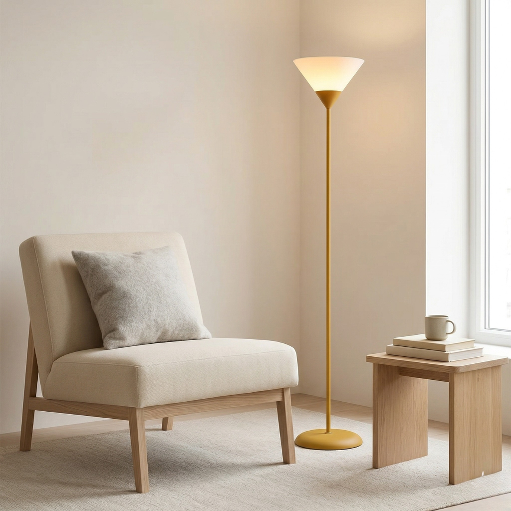 Modern Floor Lamp With Adjustable Brightness For Living Rooms | Temsk