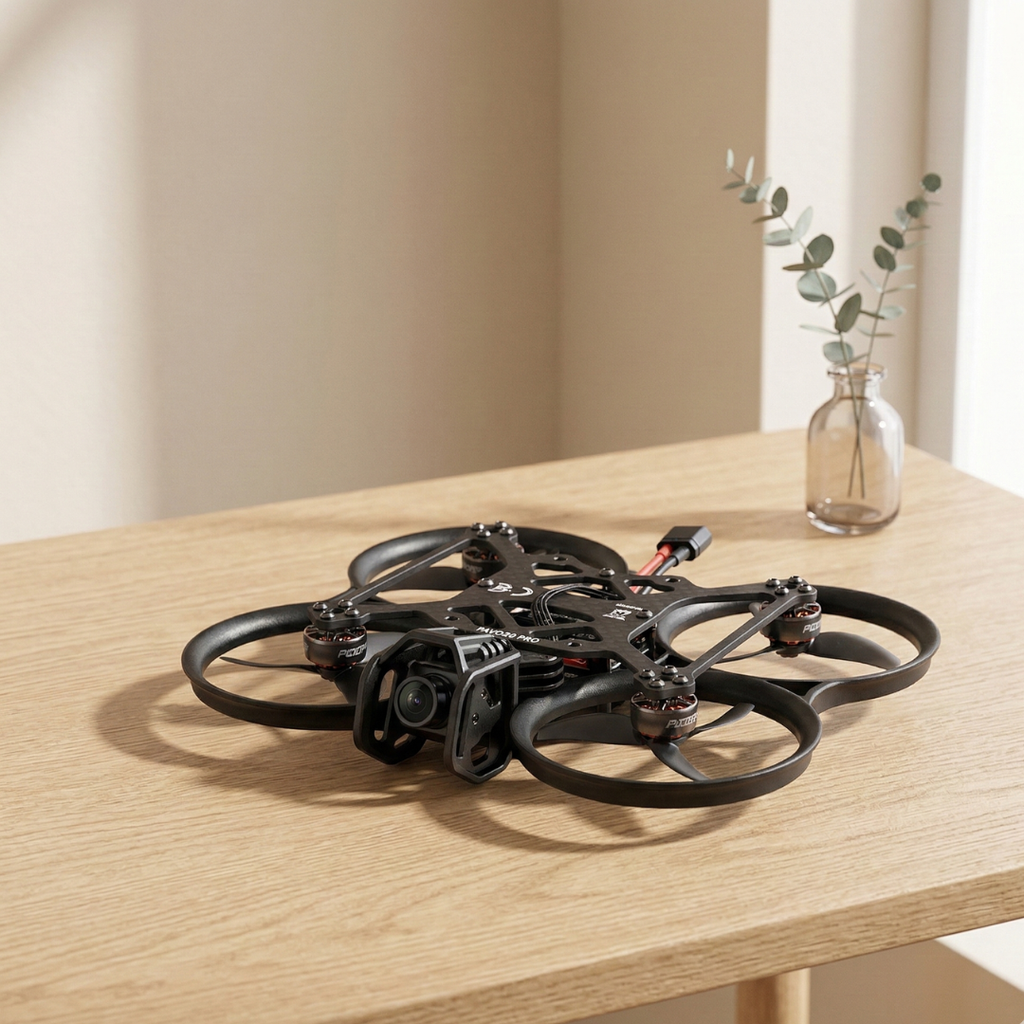 FPV børsteløs drone med RGB-lyssystem til quadcopter-entusiaster | Temsk