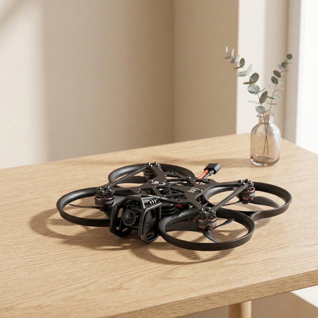 FPV børsteløs drone med RGB-lyssystem til quadcopter-entusiaster | Temsk