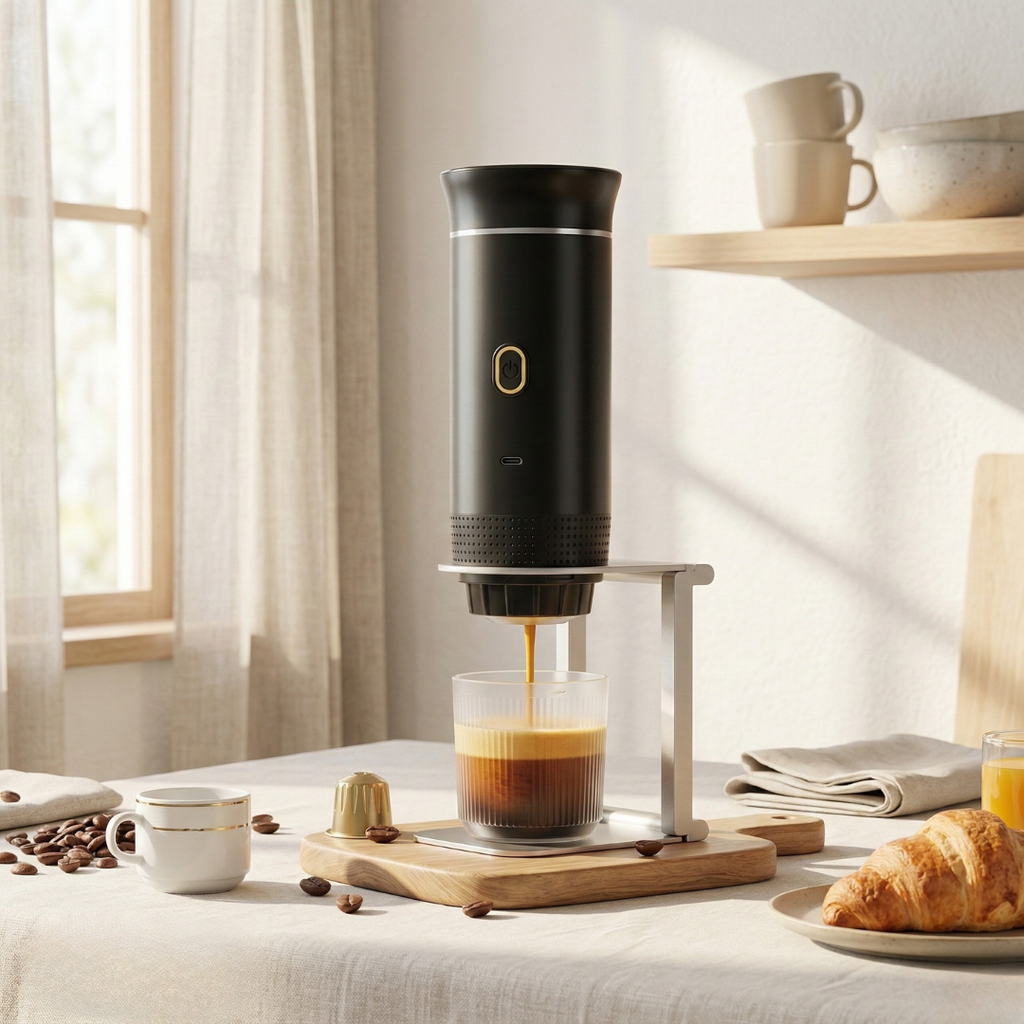 3 In 1 Portable Espresso Coffee Machine For Home And Travel | Temsk