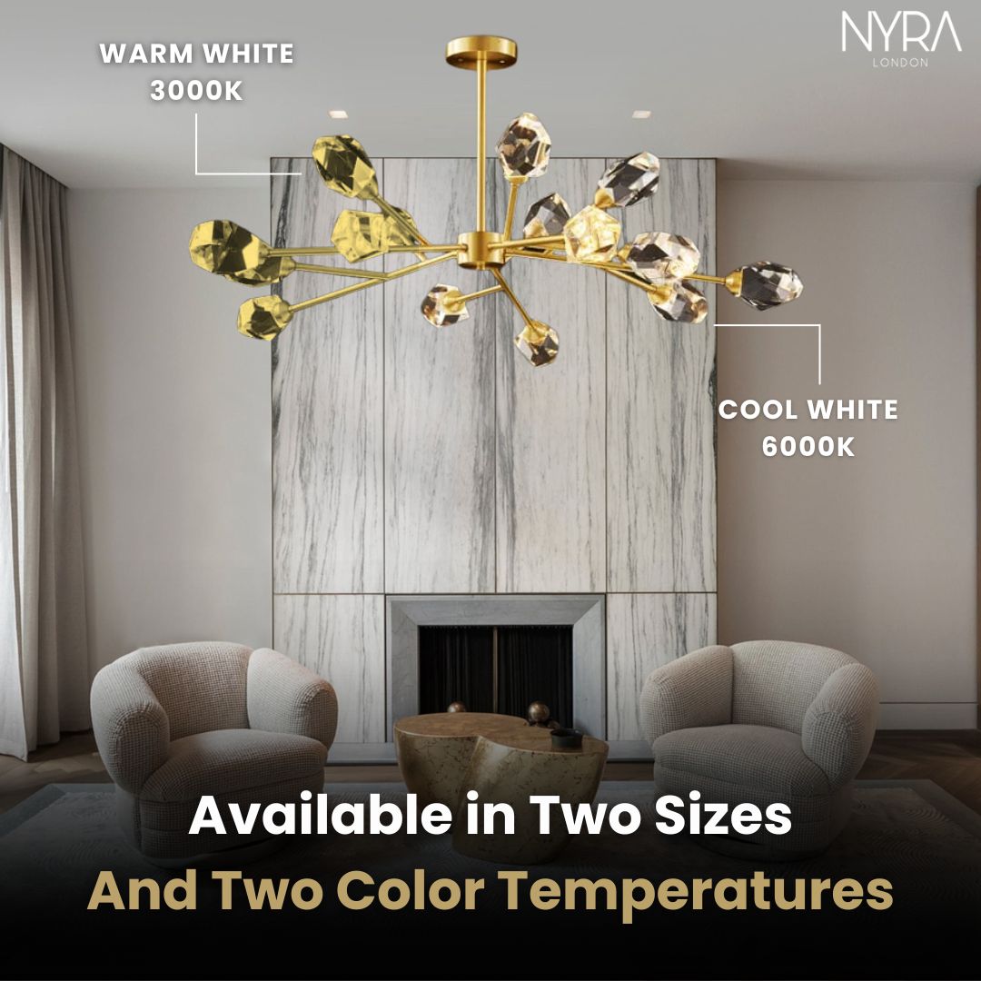 Aurelia Crystal Pendant Light With Modern Design And Bright Beams | Temsk