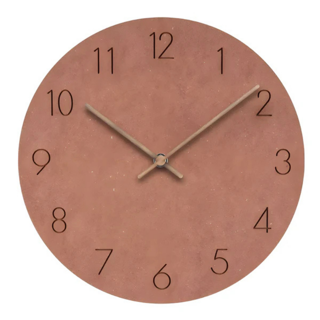 Nork Zeitgenössische Holzdesign Minimalistische Wanduhr | Temsk