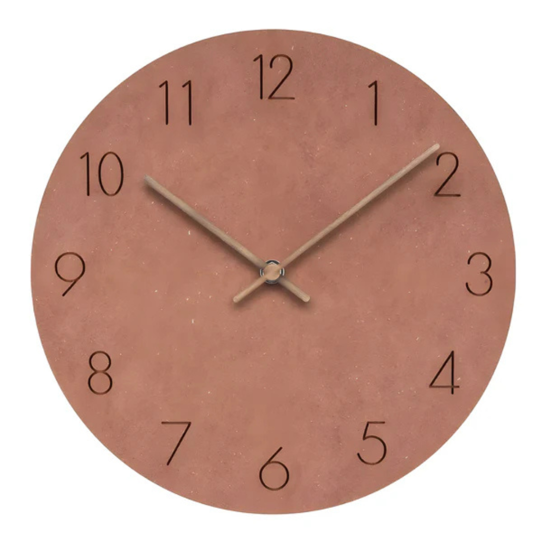 Nork Zeitgenössische Holzdesign Minimalistische Wanduhr | Temsk