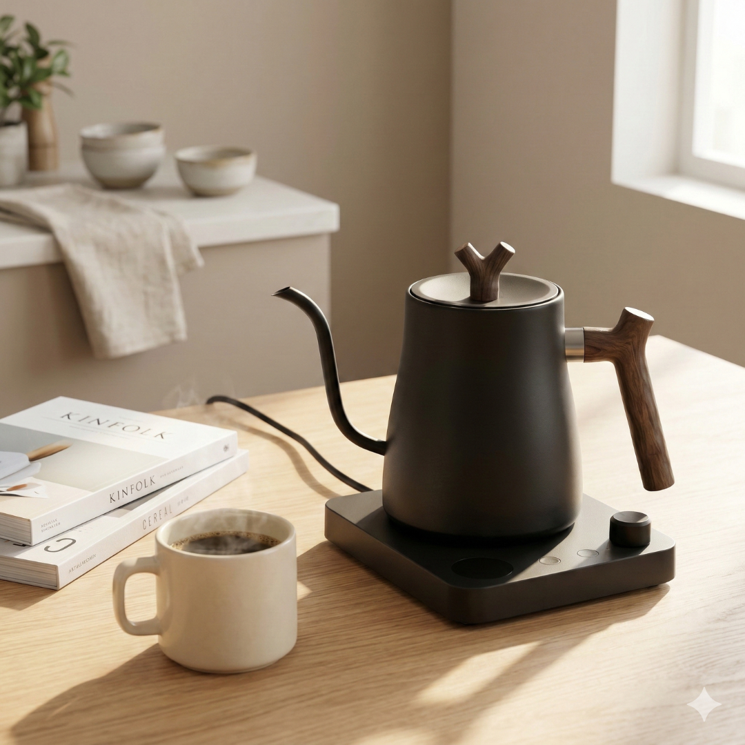 Gooseneck Electric Kettle With Temperature Control | Temsk