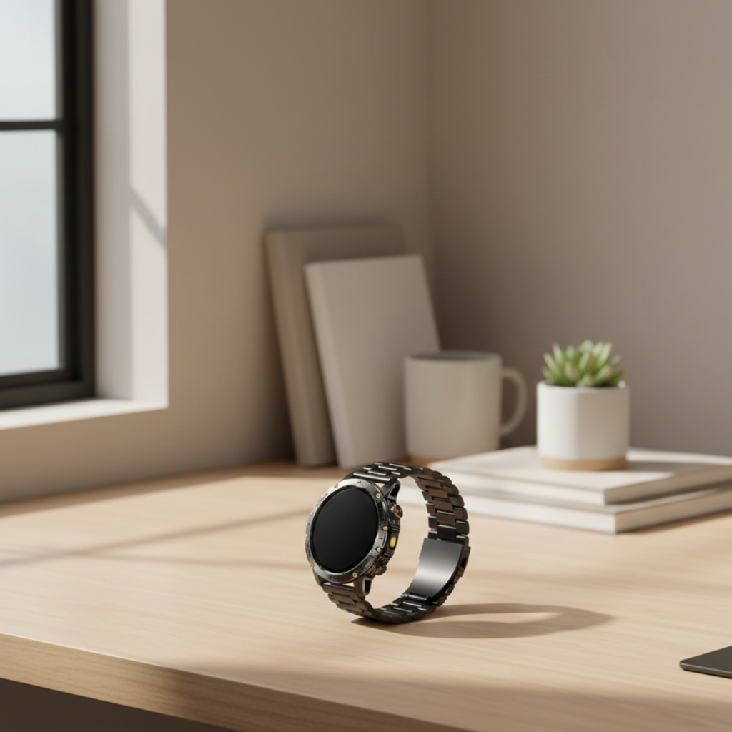 Rugged Outdoor Smartwatch With Waterproof Tactical Design And Long Battery Life | Temsk