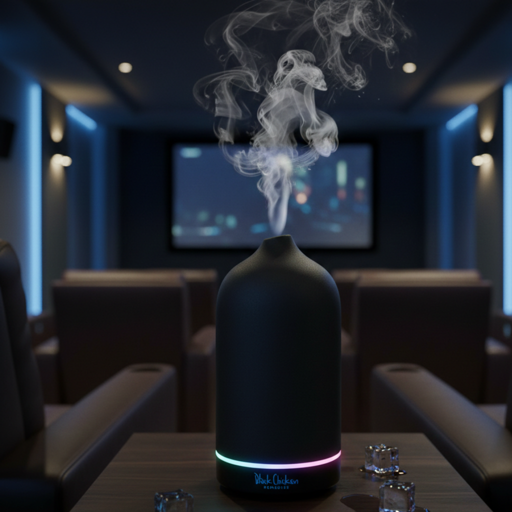 Skypipe compacte ultrasone diffuser voor essentiële oliën | Temsk