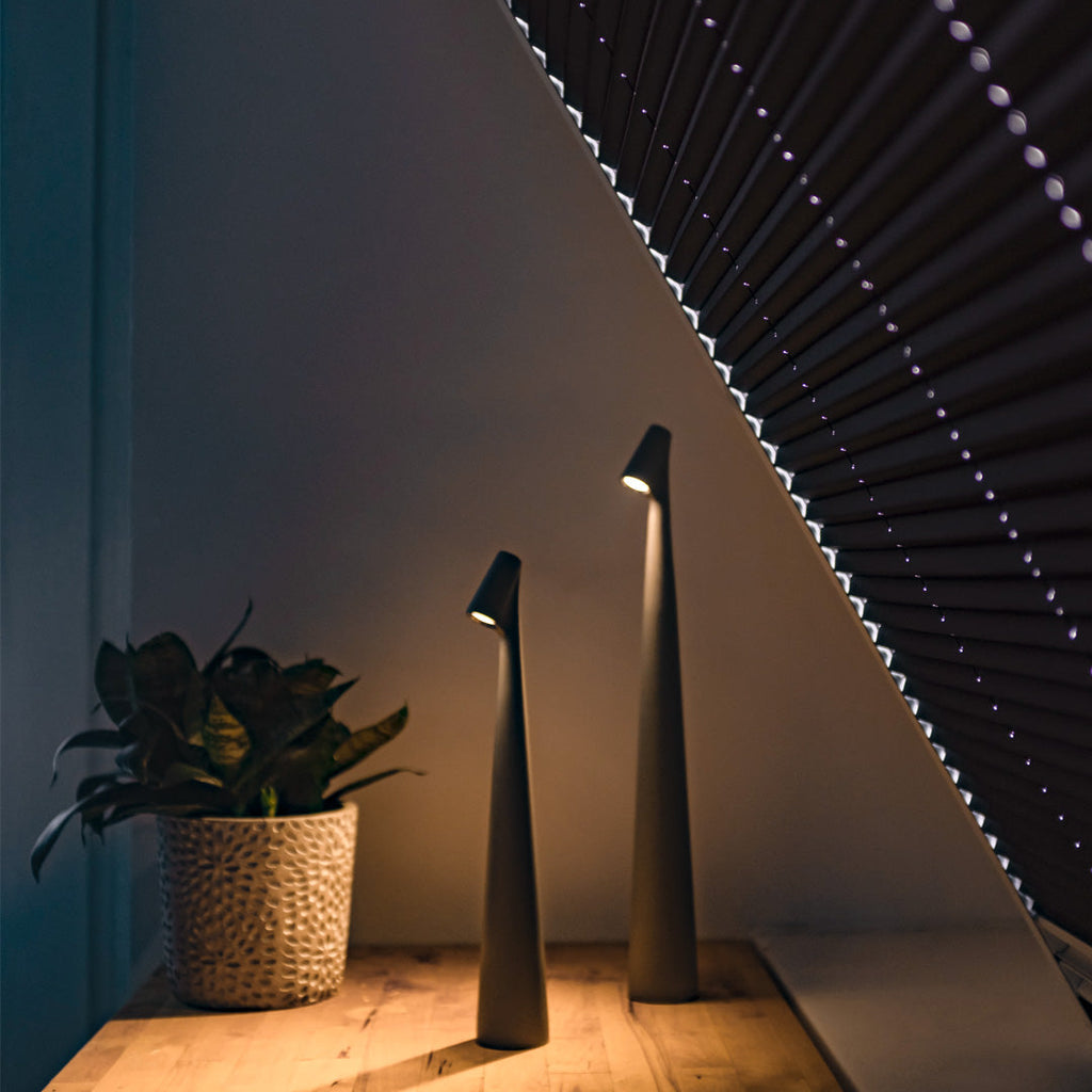 NovaLume Cordless LED Table Lamp for Warm Home Ambiance | Temsk
