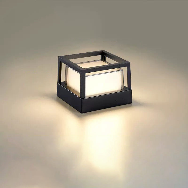 Outdoor LED-Rasenleuchte mit industriellem wasserdichtem Aluminiumzylinder | Temsk