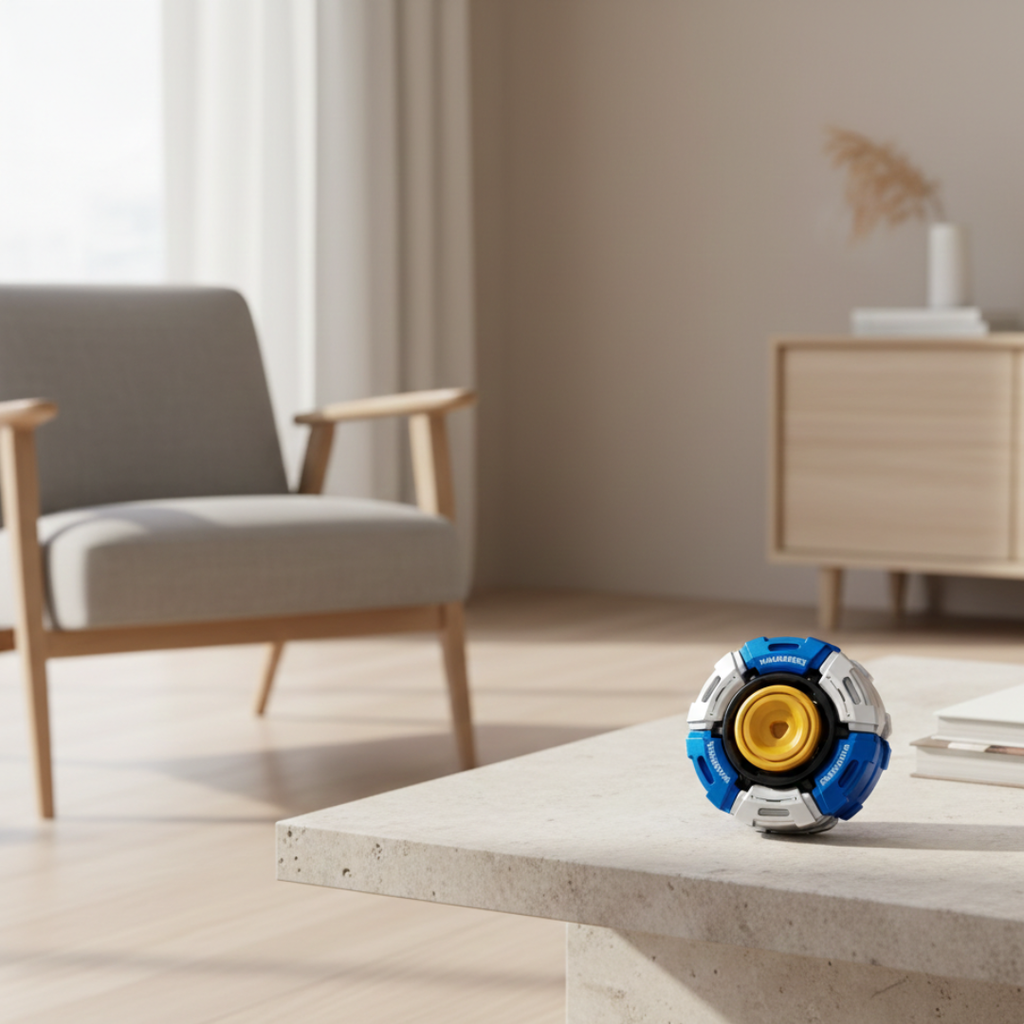 Glowing Metal Fidget Spinner For Desk Or Office Use Everyday | Temsk