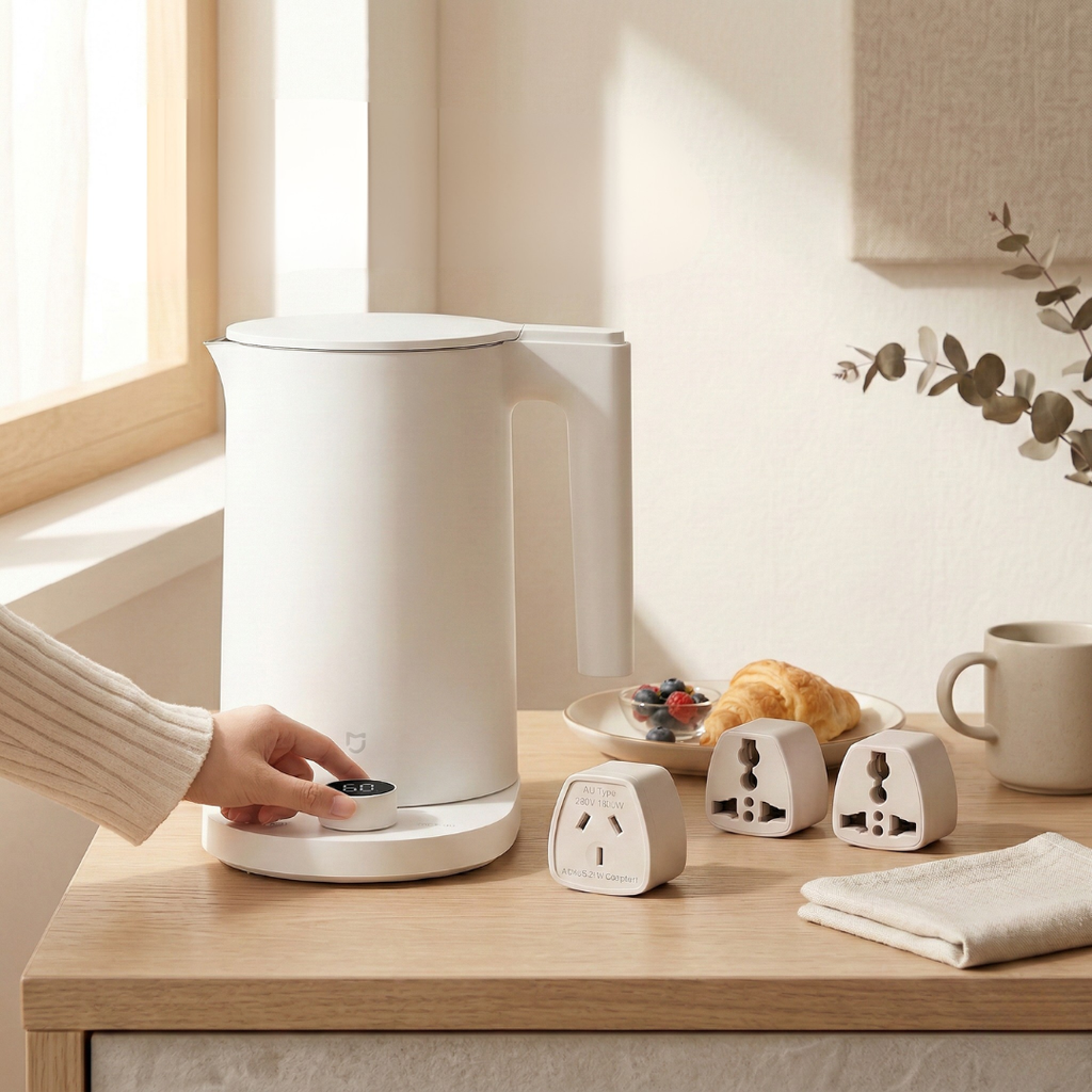 Elektrická konvice s regulací teploty, kapacita 1,7 l | Temsk