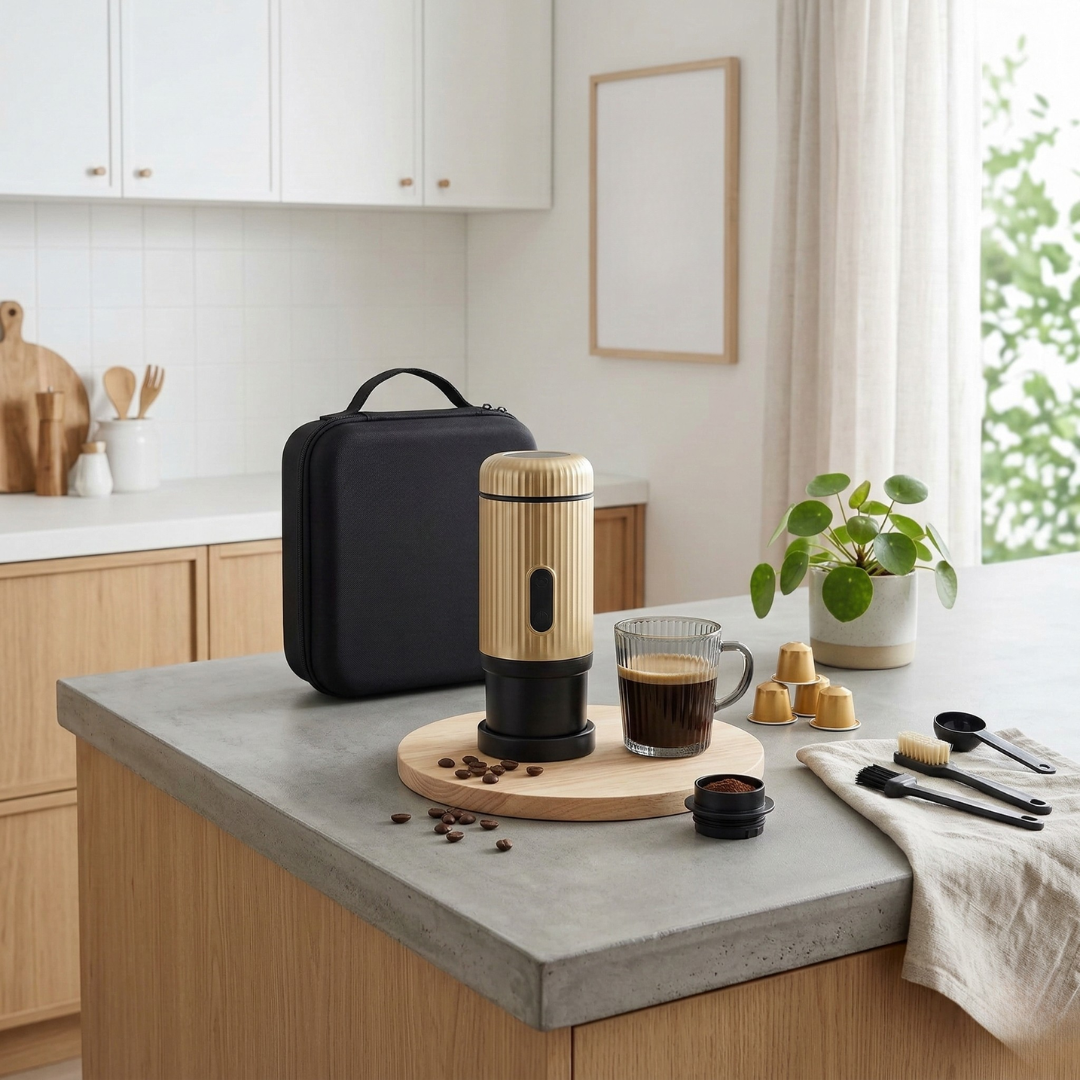 Travel Espresso Maker For Camping And Travel On The Go | Temsk