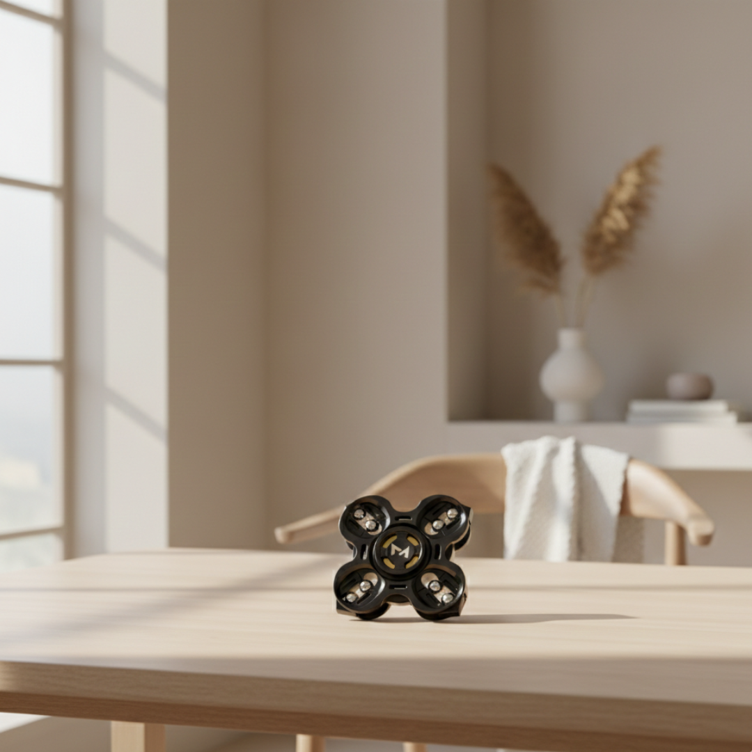 Metal Fidget Spinner For Stress Relief For Adults And Teens | Temsk
