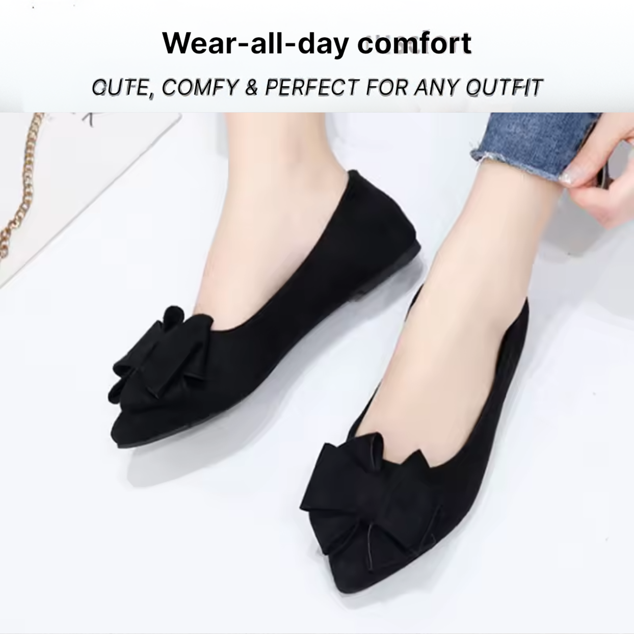 Temsk Nola Cozy - Elegant & Supportive Ballerinas for Daily Comfort