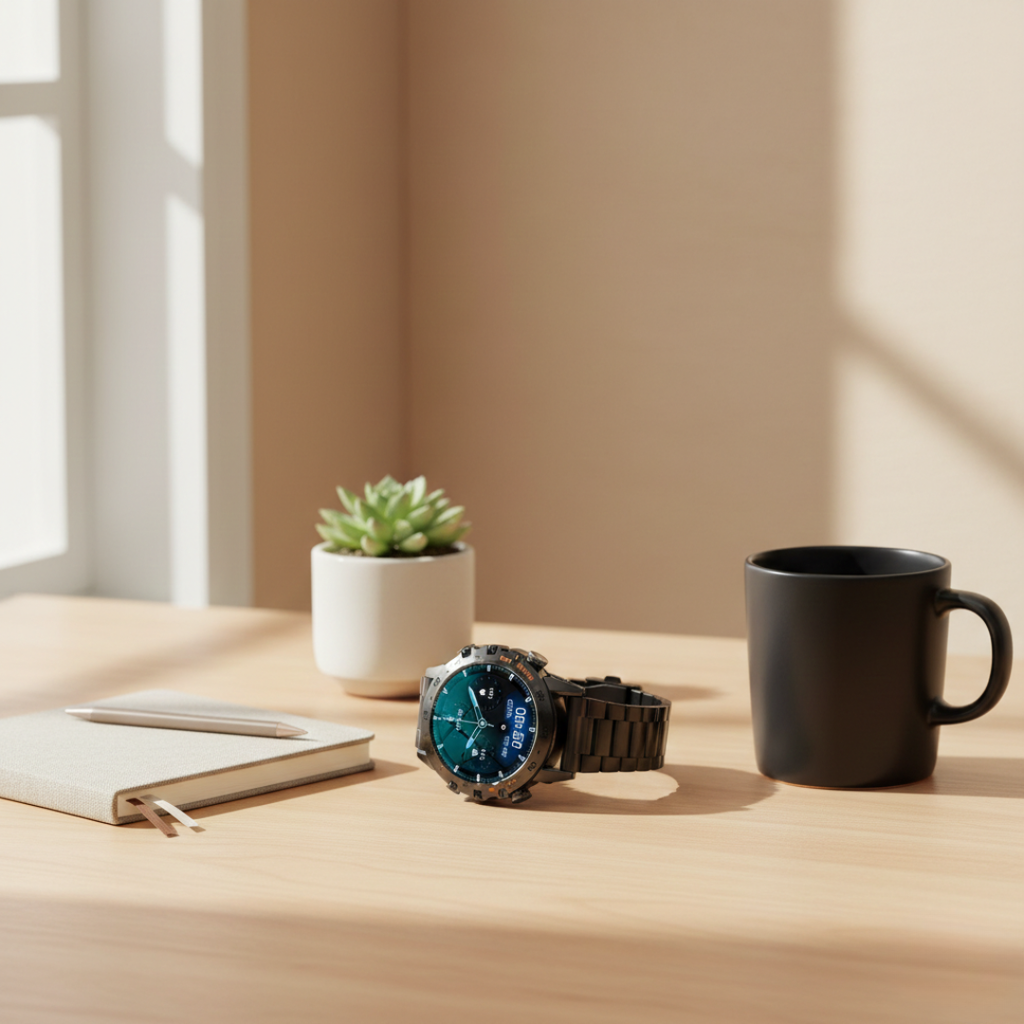 Waterproof Smartwatch With Bluetooth Calling For Everyday Durability | Temsk