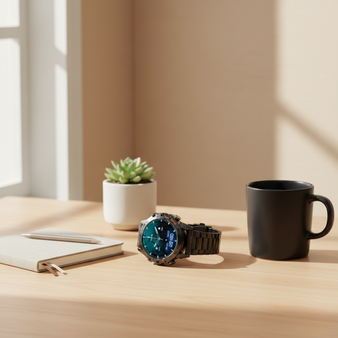 Waterproof Smartwatch With Bluetooth Calling For Everyday Durability | Temsk