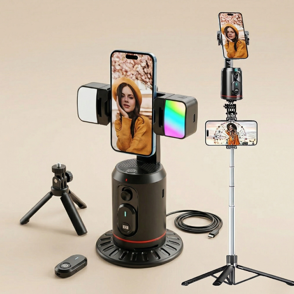 Smart Tracking Gimbal Stabilizer For Stable Selfies | Temsk
