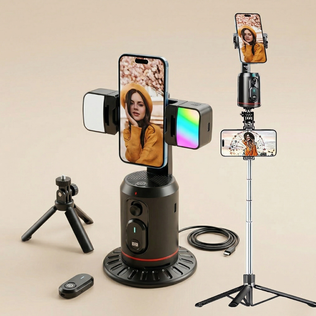 Smart Tracking Gimbal Stabilizer For Stable Selfies | Temsk