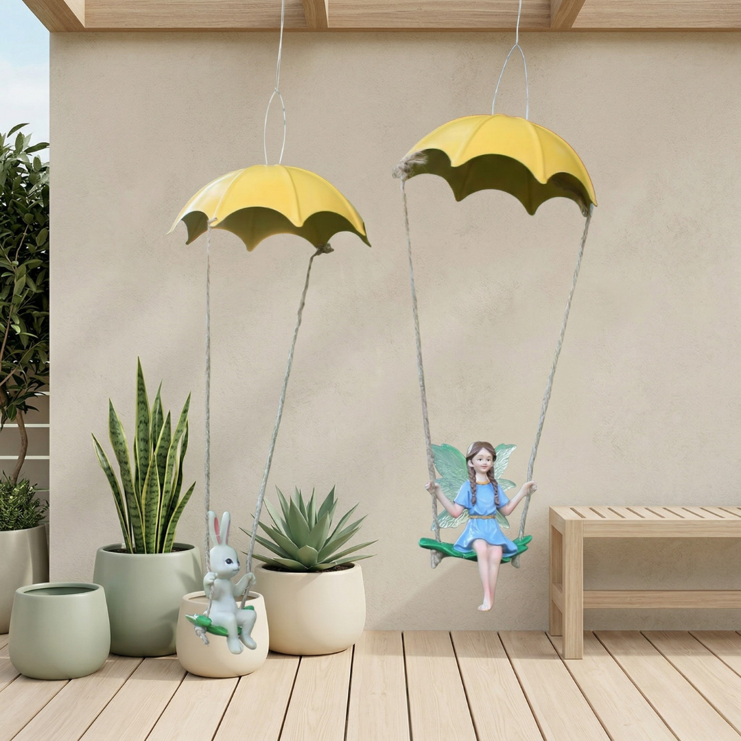 Fairy Garden Hanging Decor Set For Indoor And Outdoor Use | Temsk