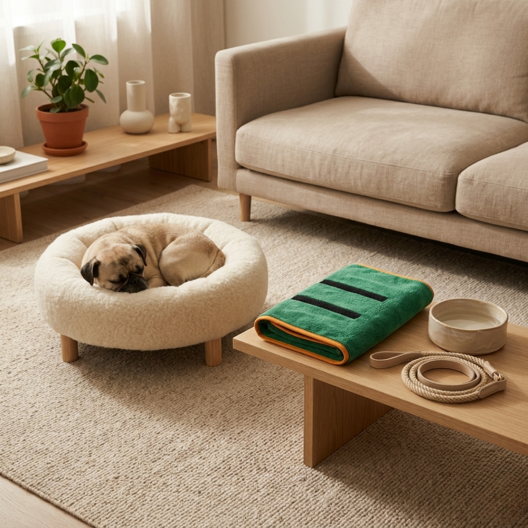 Microfiber Dog Drying Towel For After Bath Use At Home | Temsk