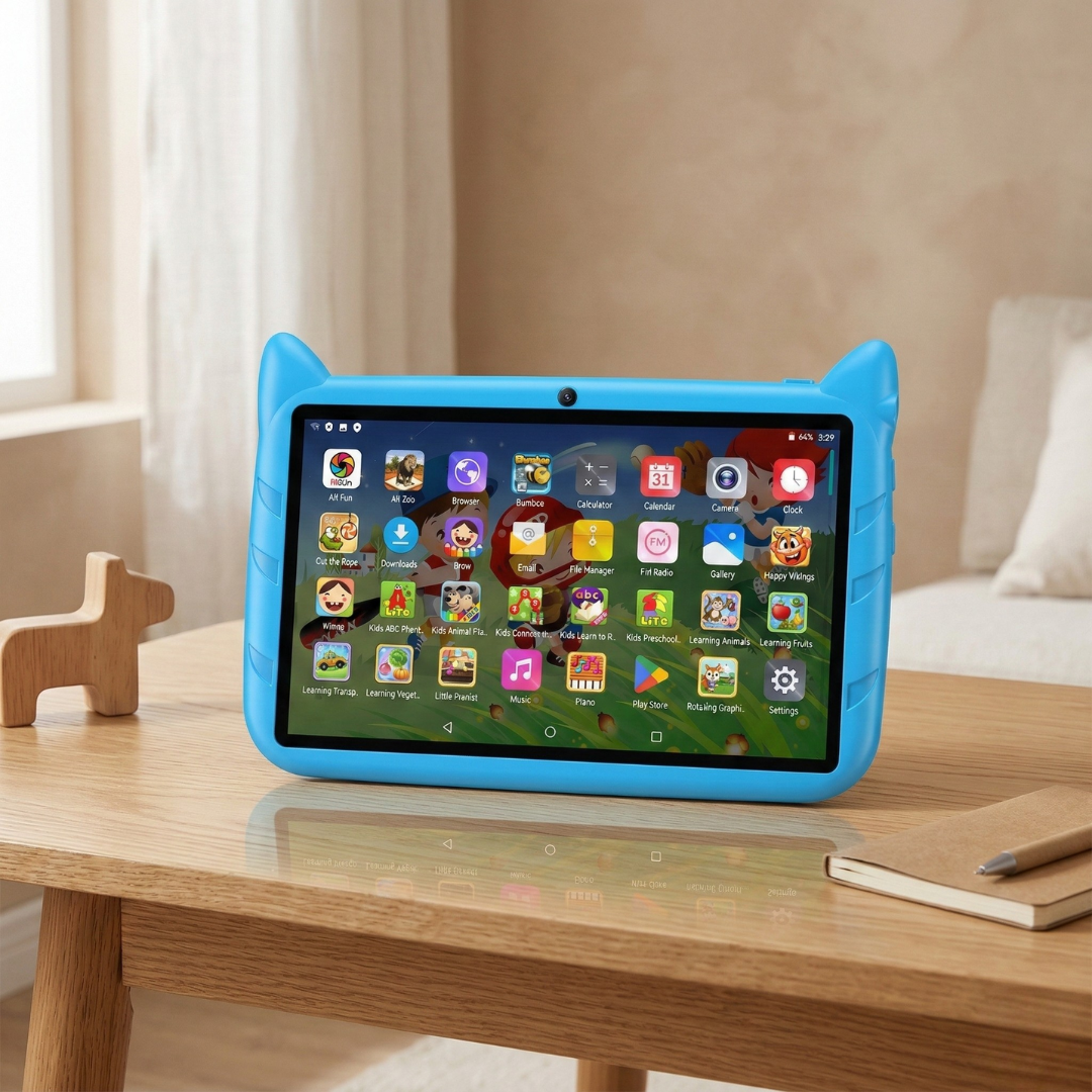 Dětský tablet s rozšiřitelnou pamětí pro každodenní použití | Temsk