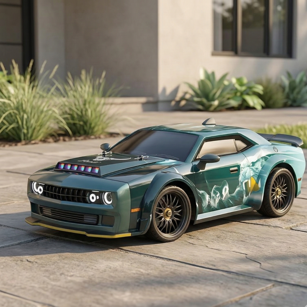 1:16 Scale Brushless 4WD RC Car For 70km/h High-Speed Racing And Drifting | Temsk