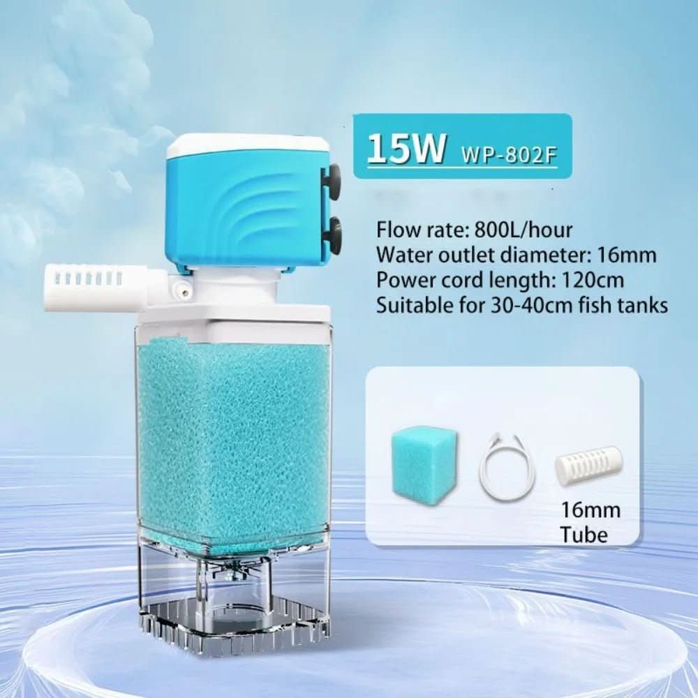 ClearWave Pro 5-In-1 Aquarium Filter System For Crystal Clear Water | Temsk